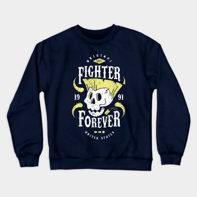 Fighter Forever Guile Crewneck Sweatshirt by Olipop